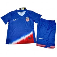 Ujedinjene Države Gostujuci Dres za djecu Copa America 2024 Kratak Rukav (+ Kratke hlače)